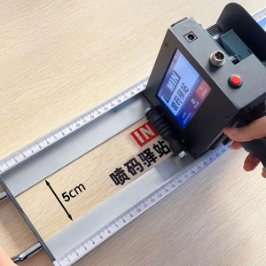 Portable 50MM Height Character <strong>Inkjet</strong> <strong>Printer</strong> Small Handheld <strong>Coder</strong> Printing Machine for T-Shirt Wall Carton Encoder <strong>Inkjet</strong> Gun - Product Image 2