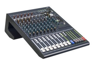 Dj/16 profesyonel ses mikseri 12/16 kanal ses karıştırma konsolu stereo ses mikseri raf montaj mikser ses ekipmanı dj için - Product Image 5