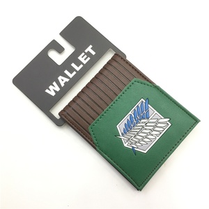 学生钱包卡盒动漫攻击泰坦之翼自由皮革钱包 - Product Image 6