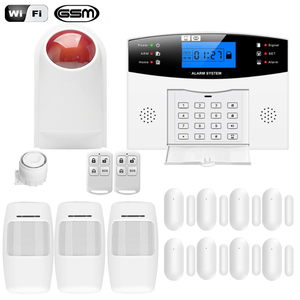 Sistema de alarma inalámbrico para el hogar, Kit de Sensor de Control remoto con sirena parpadeante, Tuya, WIFI, GSM, con aplicación IOS y Android - Product Image 1