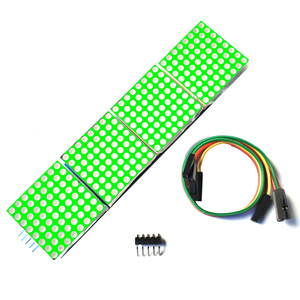 Hochwertiges MAX7219 Dot Matrix Modul für Arduino Micro controller 4 In One Display mit 5P Line