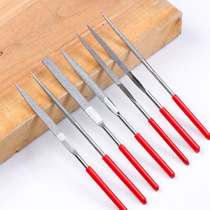 Toptan 10 adet elmas Mini iğne seti seti ince taşlama dosyası kullanışlı pratik alet takımı seramik el sanatları el aleti - Product Image 4