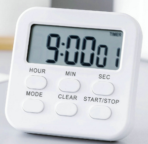 Multi-funzione laboratorio cucina cucina studio 24 ore piccolo portatile regolabile suono Timer digitale con funzione di memoria dell'orologio - Product Image 1