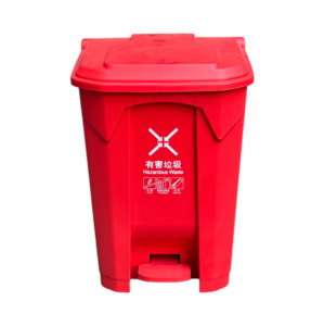 HDPE Plastic Pedal <strong>Garbage</strong> Bin 50L/80L/100L/120L/240L Capacity <strong>Built</strong>-<strong>In</strong> Structure with Wheels and Pedal Waste <strong>Container</strong>