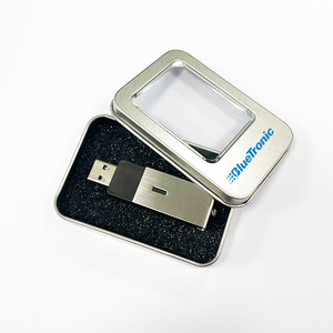 新款2025 OTG金属Usb 2合1型闪存驱动器32gb 64GB旋转摆动金属拇指驱动器360旋转u盘