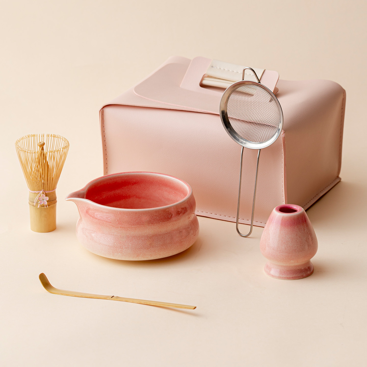 5 pcs set-- set 2 Pink