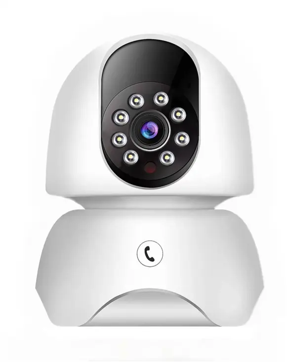 Wholesale with night vision small wireless 1080p indoor 360 camera ip network mini wifi cctv camera for home surveillance camera