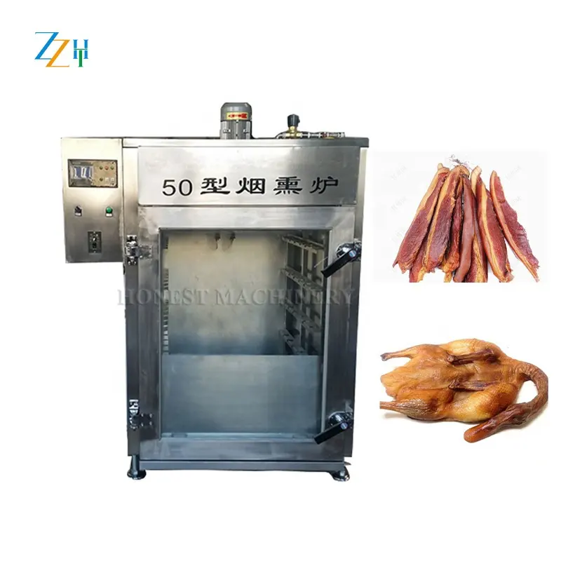 High Performance Fish Smoking And Drying Machine / Fish Smoking Equipment / Meat Smoking Machine