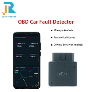 4G LTE Tracker OBD GPS Tracker gerçek zamanlı izleme cihazı araba konumlandırma parça oynatma Geo çit aşırı hız alarmı - Product Image 2