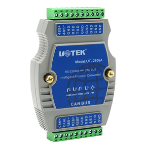 RS232 RS485至CAN总线转换器CAN 2.0协议适配器，带15KV ESD保护UT-2506A - Product Image 1