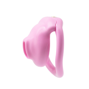 Nouveau jouet sexuel de dispositif de chasteté en plastique pour adulte avec serrure et 4 tailles d'anneau - Product Image 5