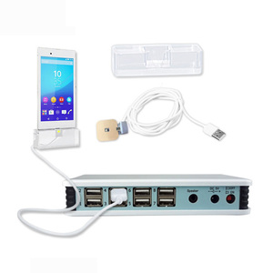 8-Port Remote Control Anti-Theft Alarm <strong>System</strong> Device Smartphone and Notebook Security <strong>Display</strong> With Charging <strong>Sensor</strong> Cable