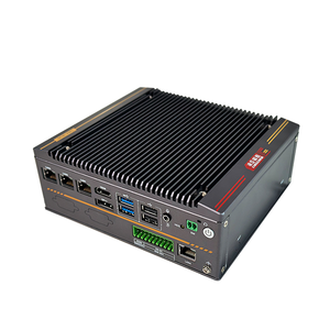 Lingchen Win10 Linuxミニファンレス組み込み産業用PCコンピューターLBX-J630 - Product Image 1