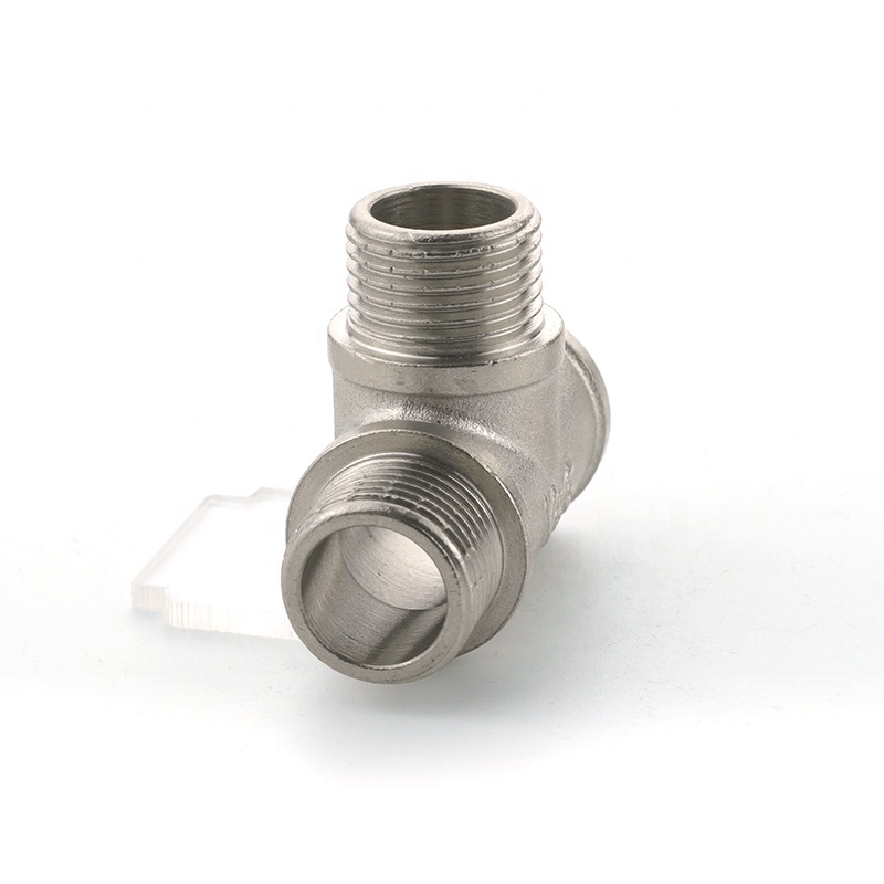 Manufacturer wholesale plumbing water pipe joint to wire 1/2in T joint fittings tee fittings