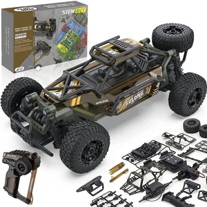Yeni gelenler 2.4G 1:18 kök oyuncak rc araba yapı seti DIY uzaktan kumanda yarış araba modeli off road rc araçlar çocuklar için - Product Image 1