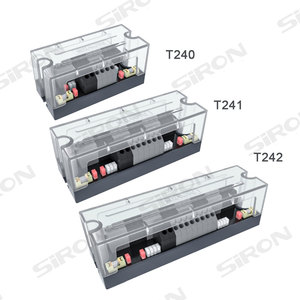 SiRON T240/1/2小型LED NPN PNP 46 8ピンインアウトプッシュイン端子台 - Product Image 1