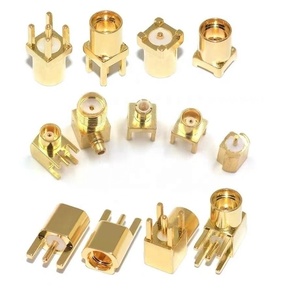 ขั้วต่อ RF MCX MMCX Ke JE KHD 2PIN 4ขาปลั๊กตัวผู้ MCX ตัวเมียซ็อกเก็ตผิวบอร์ด PCB อะแดปเตอร์โคแอกเซียล - Product Image 1