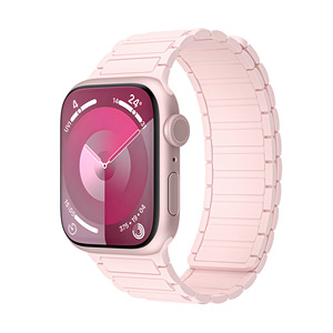 Apple saatler için uygun yeni tasarım çoklu renkler silikon manyetik döngü iwatch kayış ile 1-9 nesil - Product Image 2