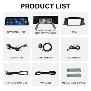 ประสบการณ์การรับชมภาพบนรถ12.3นิ้วระบบแอนดรอยด์หน้าจอ LCD เครื่องเล่น DVD สำหรับ BMW ทุกซีรีส์สามารถใช้ได้ - Product Image 5