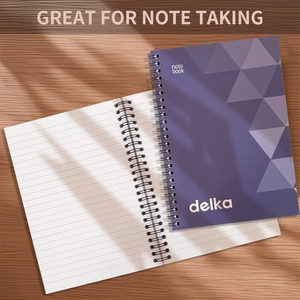 Para hacer la lista Bloc de notas Color personalizado impreso diario semanal fechado planificador diario tapa blanda diario papel Kraft PP espiral cuadernos - Product Image 5