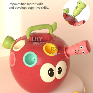 Yeni yaratıcı aydınlatma duyusal bebek oyuncak 2-4 yıl için renkli eğitim bulmaca dayanıklı ABS plastikten yapılmış - Product Image 6
