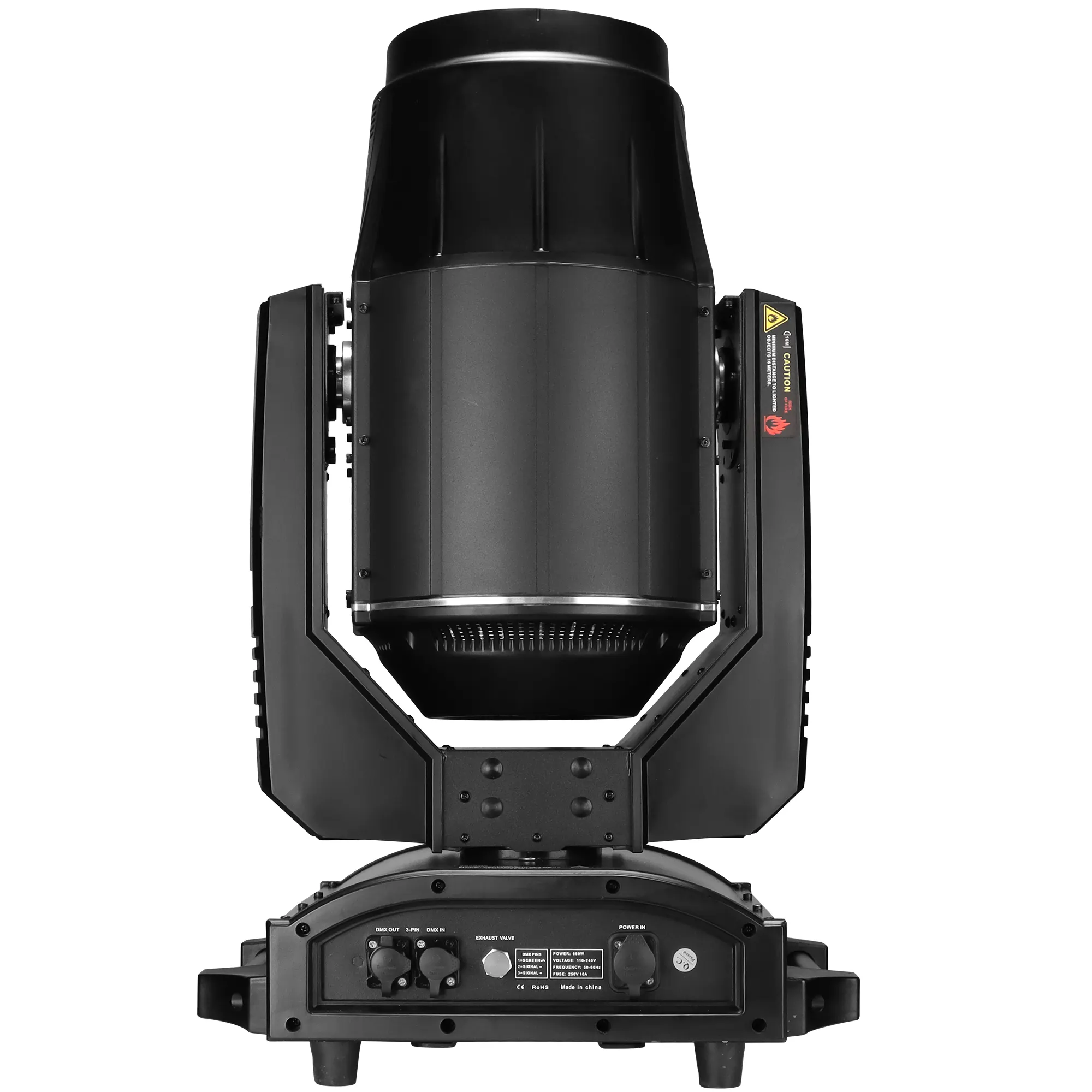 Faisceau étanche 580W IP65 lumière de scène à tête mobile avec angle zoomable DMX512 pour discothèque clubs bar dj montre l'éclairage de scène