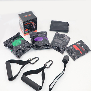 Latex <strong>Loop</strong> Set Stretch Pull up Assist <strong>Elastic</strong> Band with Door Anchors Resistance Band Connects to Doors with <strong>Handles</strong> - Product Image 4