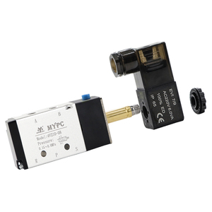 4V210-08 1/4 ''5/2 yollu pnömatik hava kontrol vanası genel uygulama durdurma Pilot özelleştirilebilir gaz su yağı OEM - Product Image 3