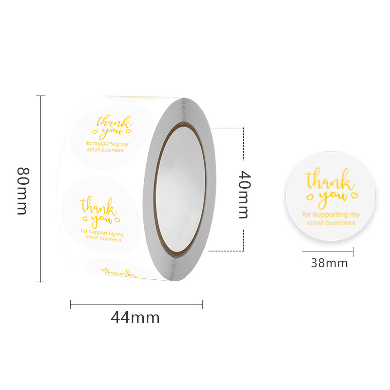 Clear Gold Foil