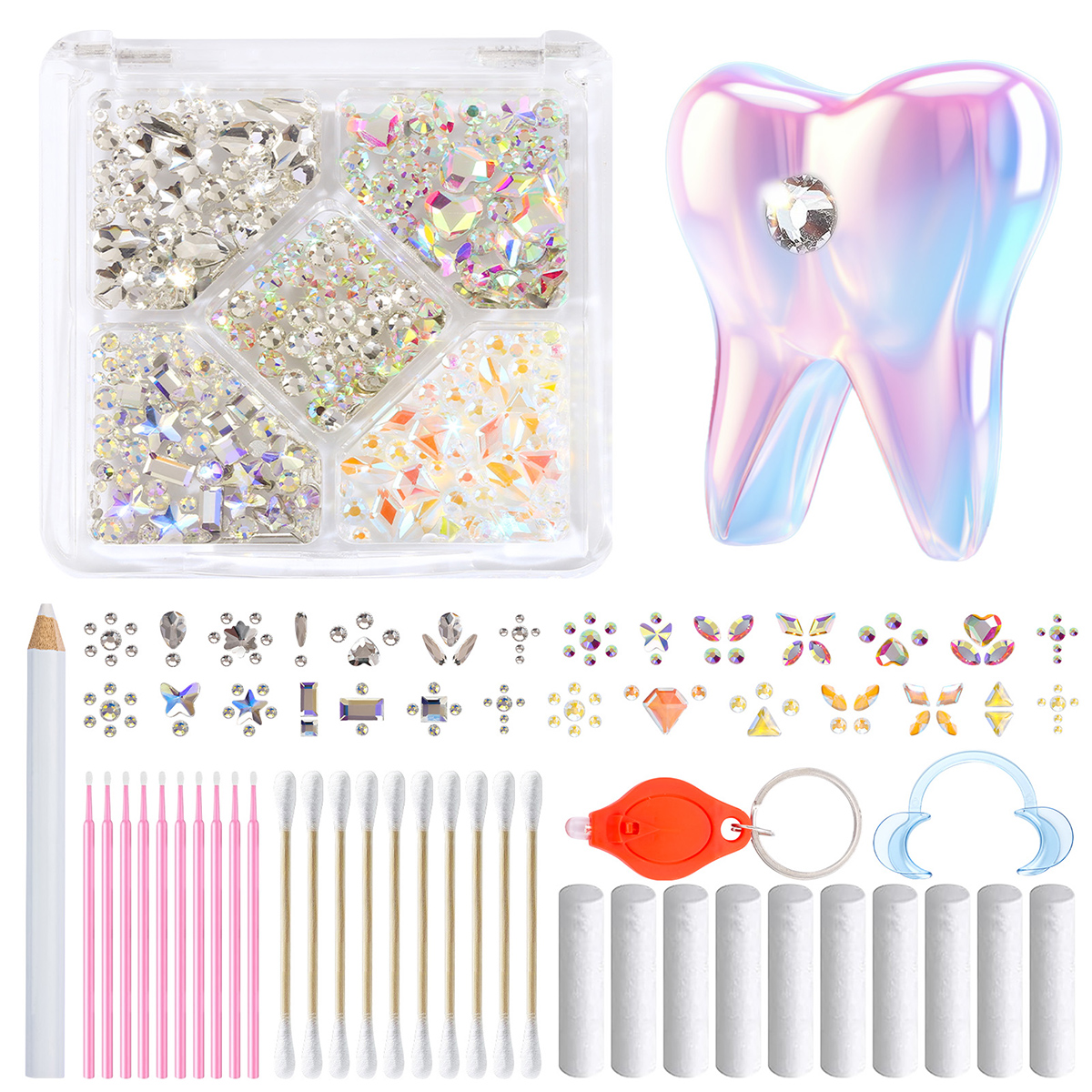 Kit de gemme de dent 8