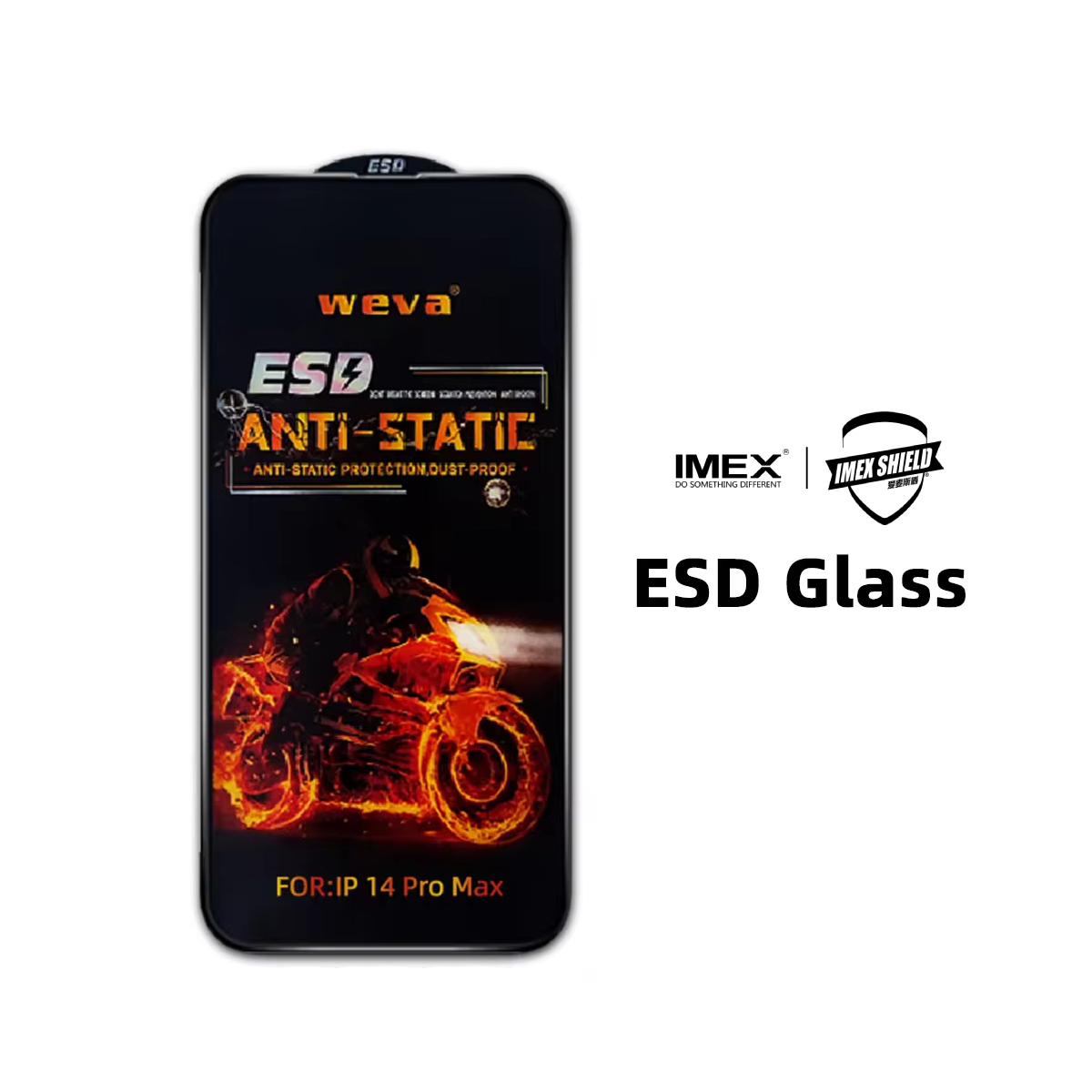 Verre ESD transparent