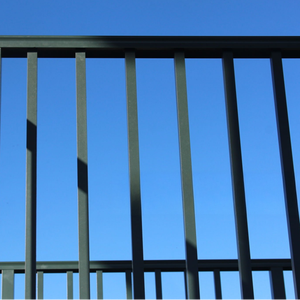 سياج من الألومنيوم سياج ساحة الحديقة لوحة سياج خارجي من الألومنيوم الحديث للمنزل - Product Image 5