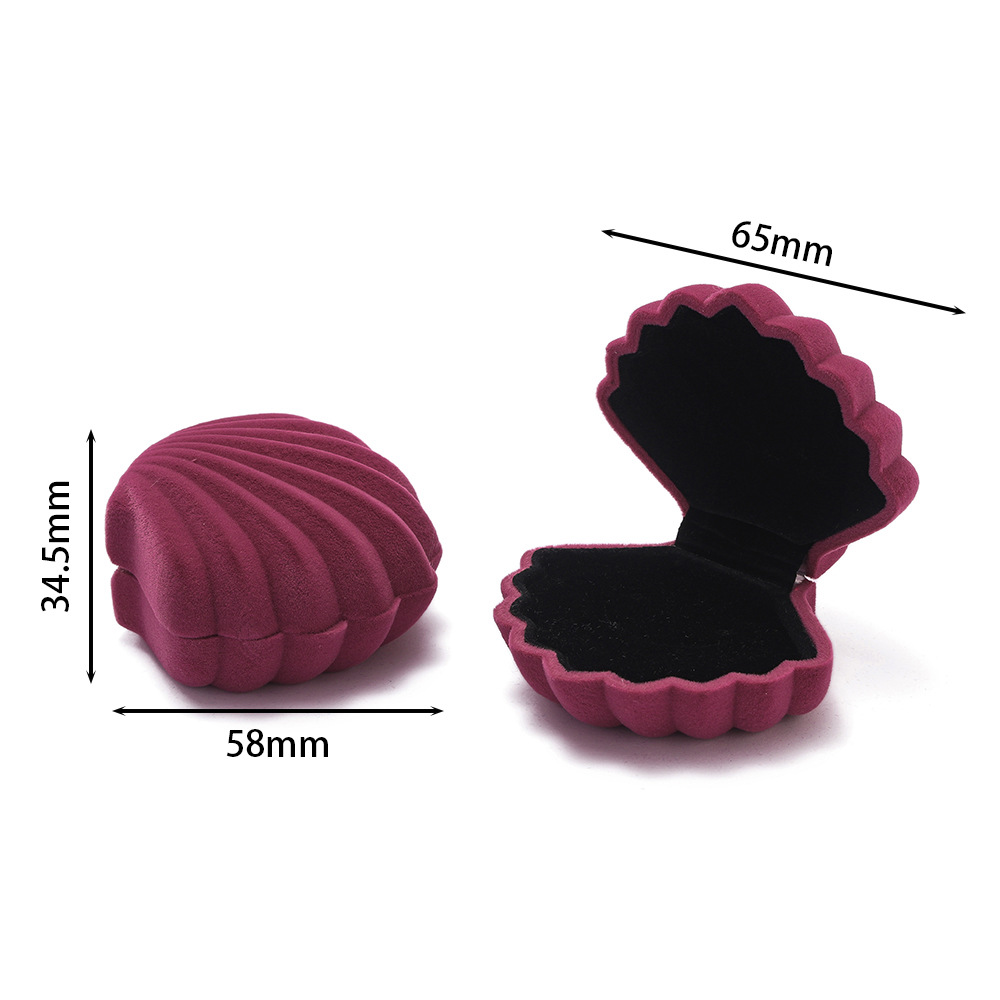 Vin rouge en forme de coquille (env.58*65mm)