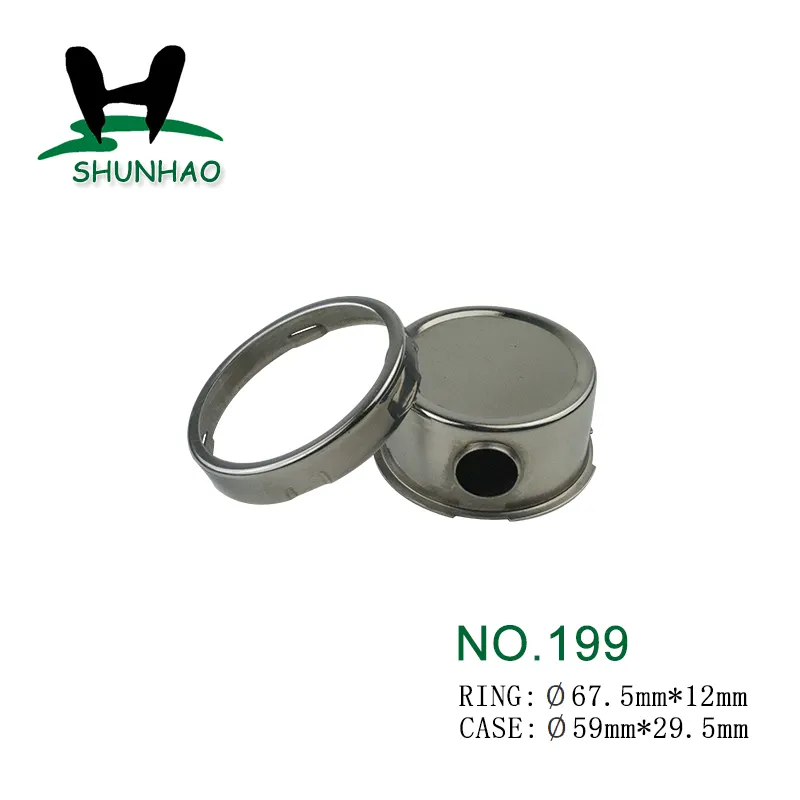 2.5 Inch Y59 Integrated Welding Bottom Entry Case And Ring For Seismic Oil Filled Pressure Gauge