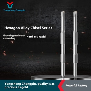 Hợp kim lục giác khắc đục điện điểm thép phẳng đục với loạt lót 0810 - Product Image 2