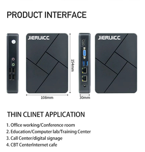 2024 El mejor PC de cliente ligero G9 Quad-Core 2,0 GHz, RAM2GB/FLASH8GB 10,6/VMware/Citrix/Spice Protocol PC Stations Zero Client