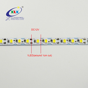 แถบไฟ LED SMD 2835ต่อการตัด12V, แถบไฟ LED 120ดวงสีเดียวไม่กันน้ำแถบ IP20แบบยืดหยุ่นสำหรับแยกไฟนีออน