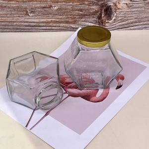 250G 400G Tùy Chỉnh Thực Hiện Mật Ong Bao Bì Thủy Tinh Và Cấp Thực Phẩm Lọ Thủy Tinh Với Nắp Kim Loại - Product Image 5