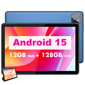 VASOUN Tablet PC P30H 5G Dual Sim Android 15 10 Pulgadas 6GB 128GB Pad Octa Core GPS Google Play con BT Teclado Tablet - Product Image 2