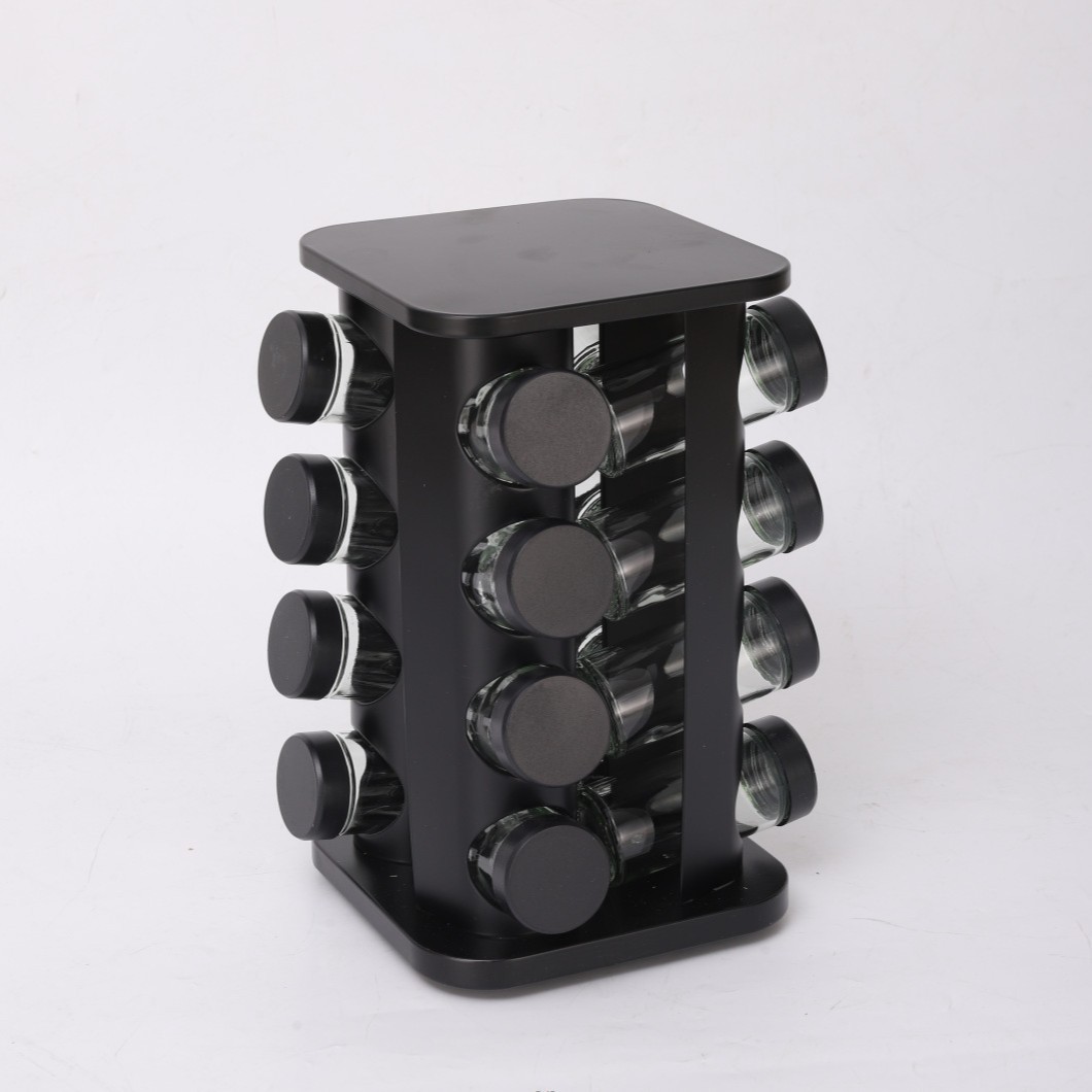 Carré noir 16 pots