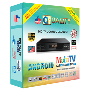 QUALITÀ H.265 Nuovo mp3 decoder irdeto set top box forte decoder satellitare software combo dvb-s2 dvb-t2 satellitare