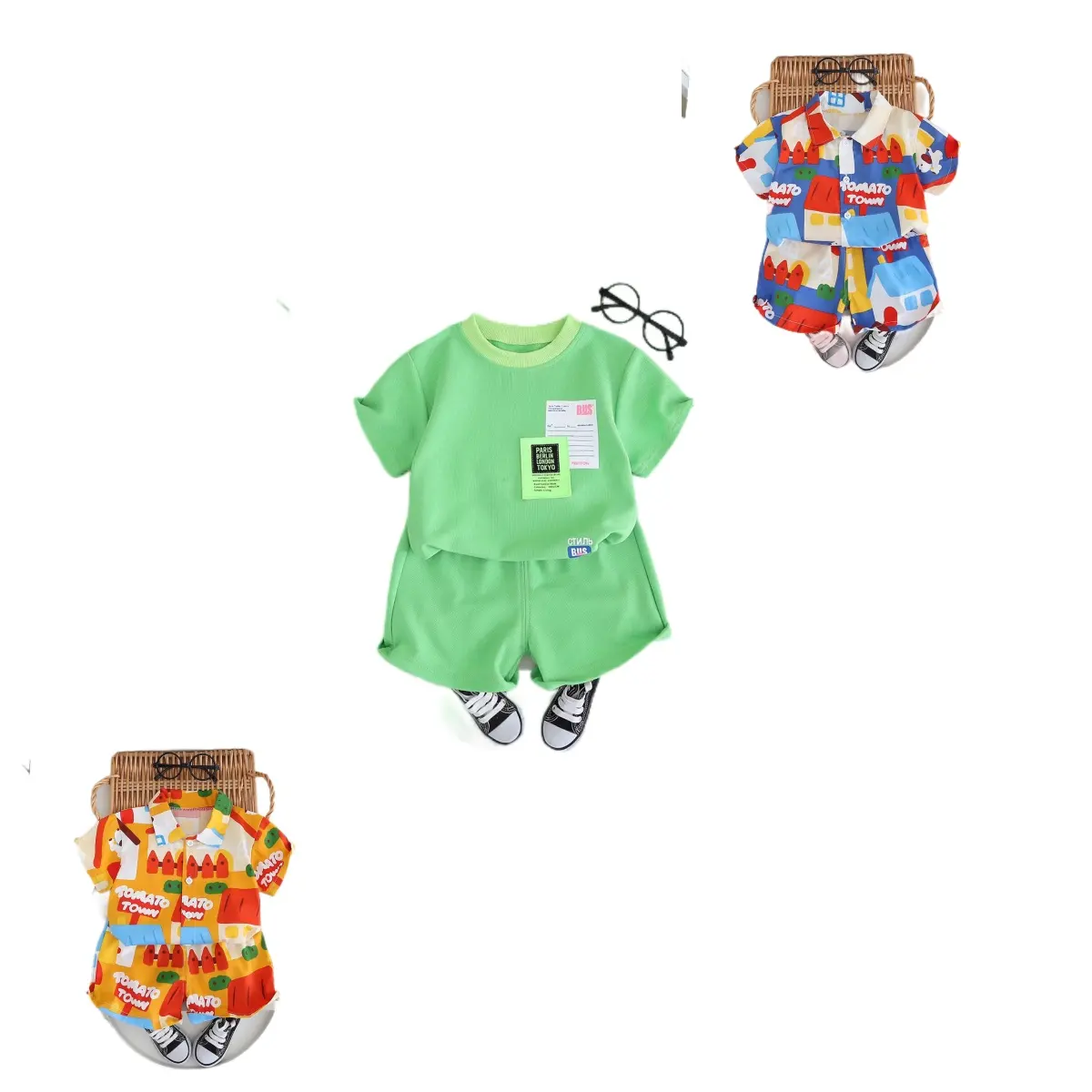 ملابس للأطفال للبنات من 9-10 سنة ملابس ربيعية للأطفال لموسم 2024 ملابس صيفية على الموضة للأطفال