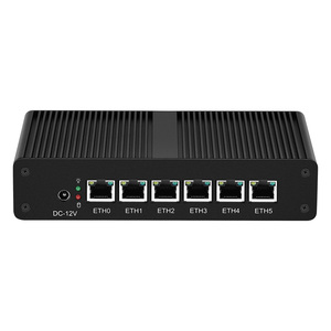 Intel Pentium 4405U Dual Core 2.1Ghz 6 Lan Computer industriale VGA DDR4 Linux Ubuntu ROS PfSense Mini PC - Product Image 2