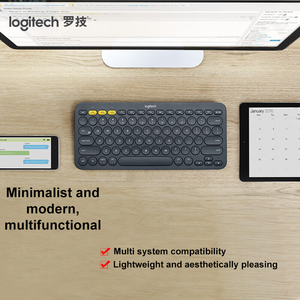Teclado inalámbrico original Logitech K380 para múltiples dispositivos para Mac, ordenador portátil, Mini teclado Logitech K380 - Product Image 2
