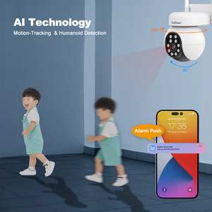 SriHome QHD 5MP Sound Light Alarm PTZ IP <strong>Camera</strong> Outdoor Indoor Home Security <strong>Camera</strong> CCTV <strong>System</strong> <strong>Monitoring</strong> <strong>Intercom</strong> Smart <strong>Camera</strong> - Product Image 3