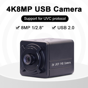 ZWAK 5600 8MP imx415 M12 lente Full HD HDR 4K UVC Plug Play Cámara USB para visión artificial - Product Image 2