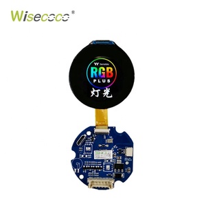 Interruptor de perilla rotativa inteligente, interruptor de Control de pantalla Led Zigbee, pantalla Circular, Radio de rotación Gm, controlador de temperatura, Tft, Lcd - Product Image 6
