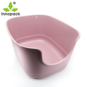 กล่องทรายแมวสัตว์เลี้ยงในร่มถาดทรายแมวสำหรับฝึกเข้าห้องน้ำแมว - Product Image 5