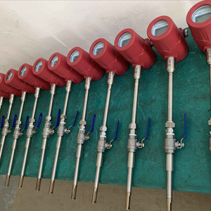 <strong>Insert</strong> Type Digital Display Gas air Thermal Mass Flow Meter With 4-20mA <strong>Output</strong>