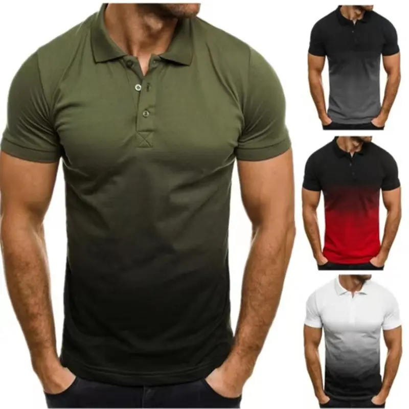 Best Selling Popular Classic Casual Business Style Mens Short Sleeves Blank Golf Polo Shirt